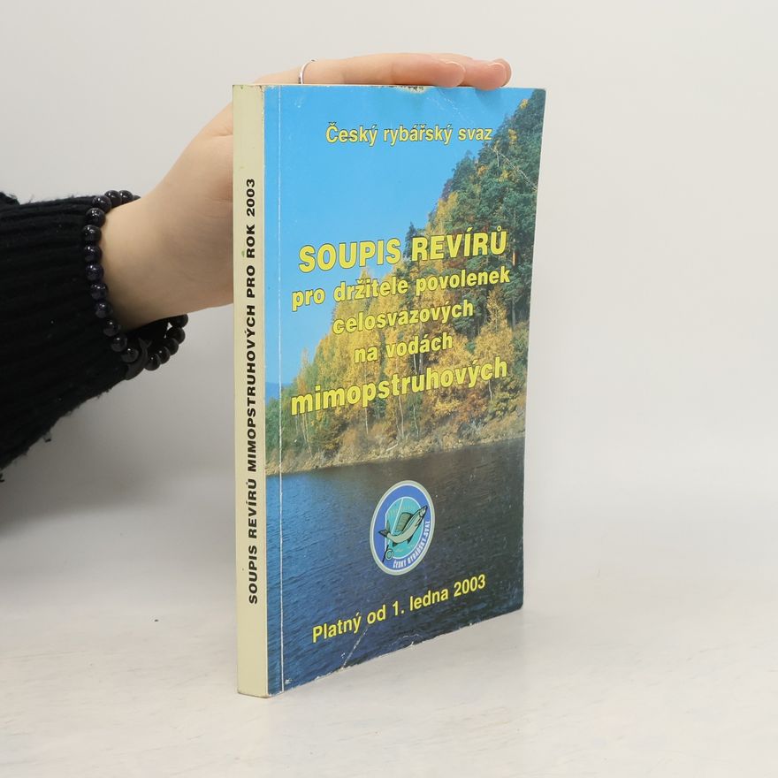 Collectif d'auteurs Soupis revírů pro držitele povolenek celosvazových na vodách mimopstruhových