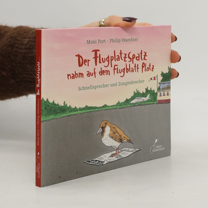 Moni Port Der Flugplatzspatz nahm auf dem Flugblatt Platz