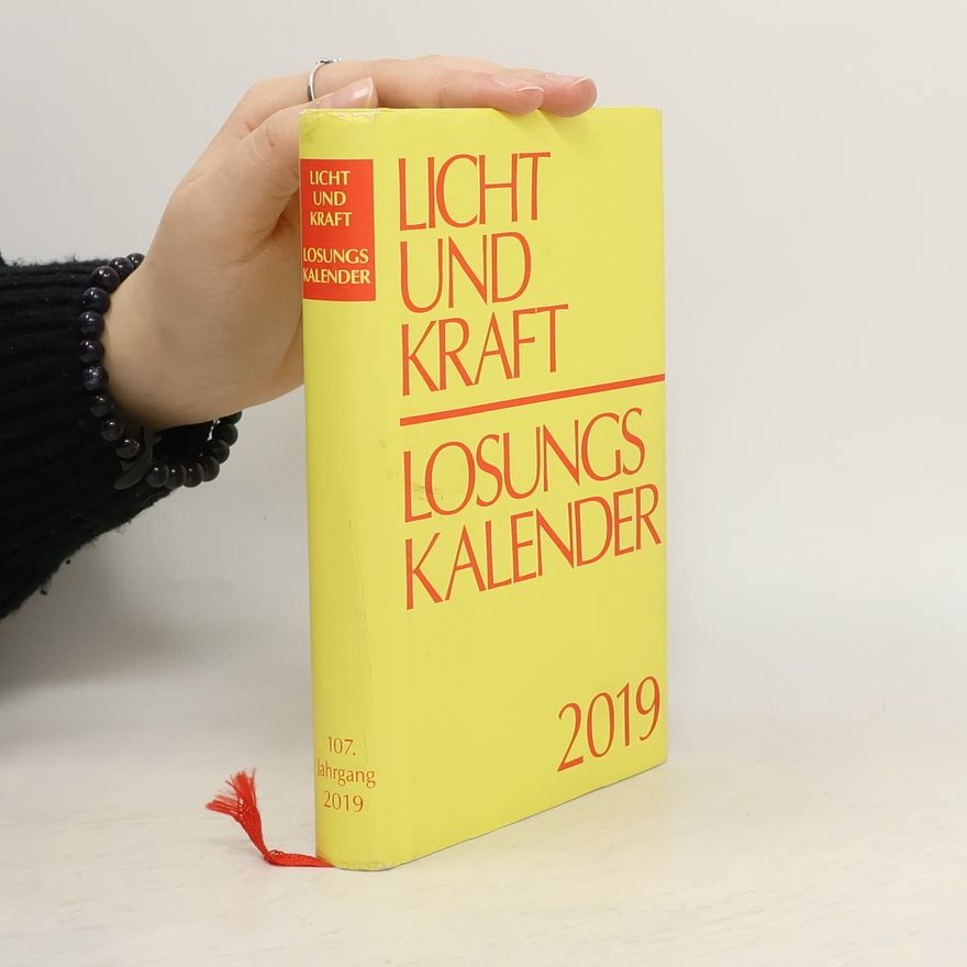 Thomas Gauger Licht und Kraft/Losungskalender 2019 Buchausgabe