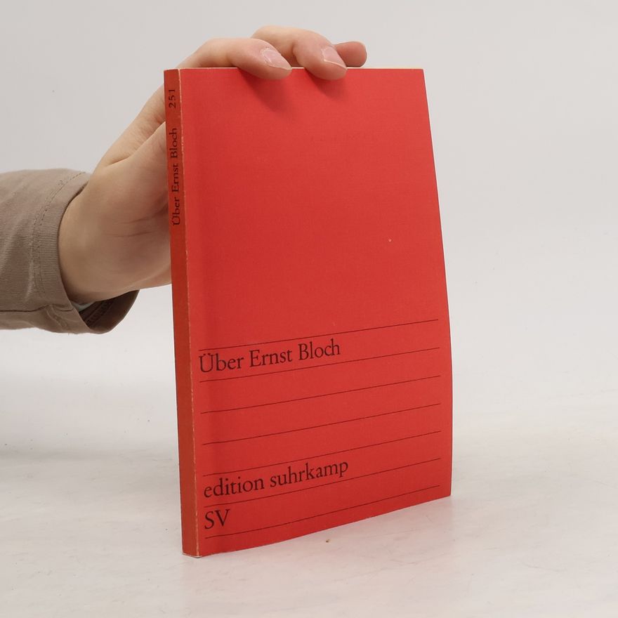 Autorenkollektiv Über Ernst Bloch