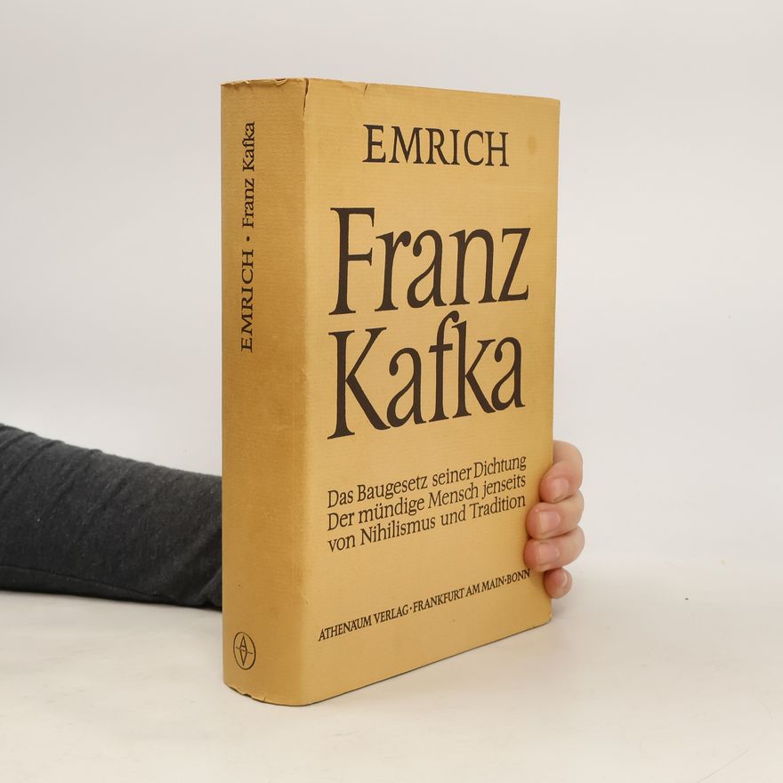 Wilhelm Emrich Franz Kafka