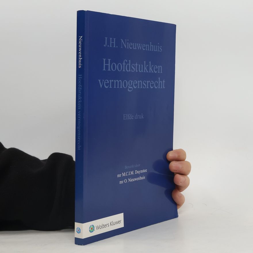 O. Nieuwenhuis Hoofdstukken vermogensrecht