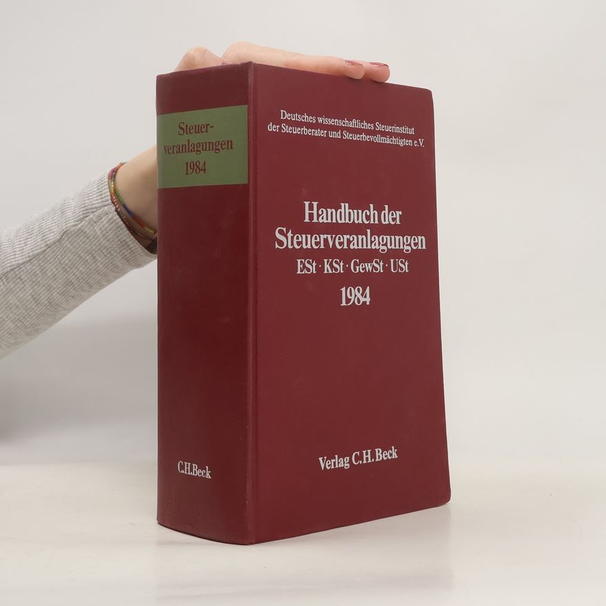 Various authors Handbuch der Steuerveranlagungen