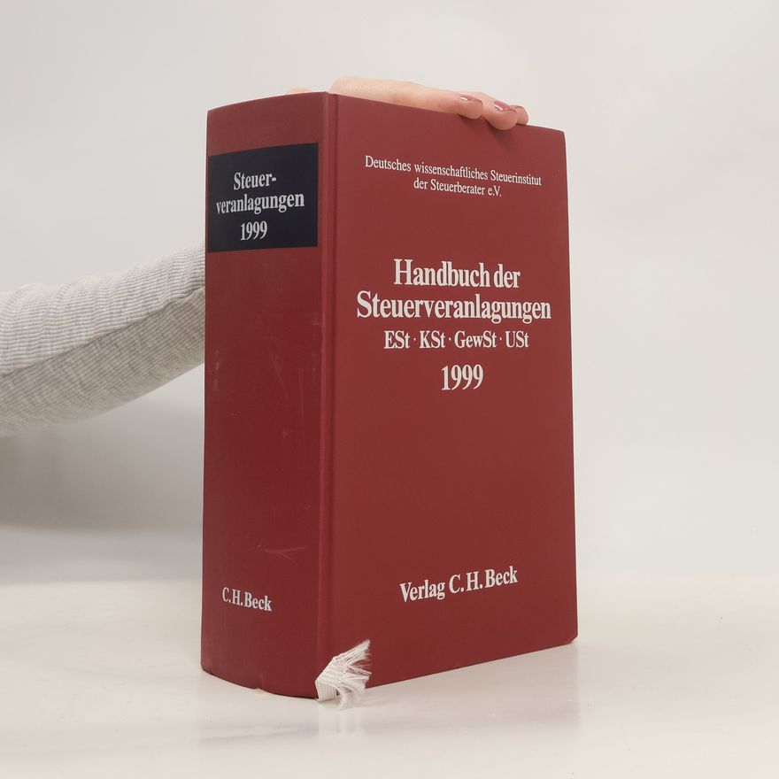 Various authors Handbuch der Steuerveranlagungen - 1999