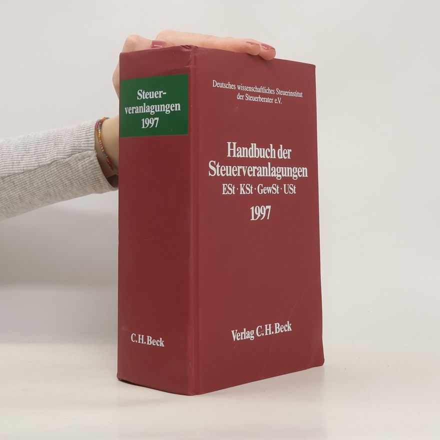 Various authors Handbuch der Steuerveranlagungen