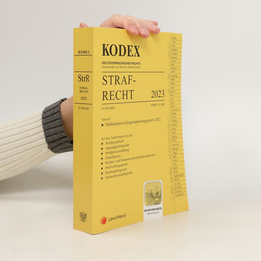 Werner Doralt KODEX Strafrecht 2023 - inkl. App