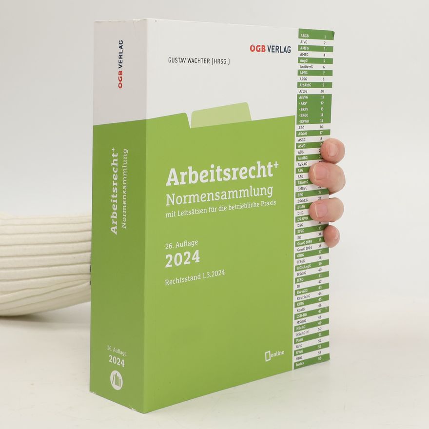 Gustav Wachter Arbeitsrecht+ 26