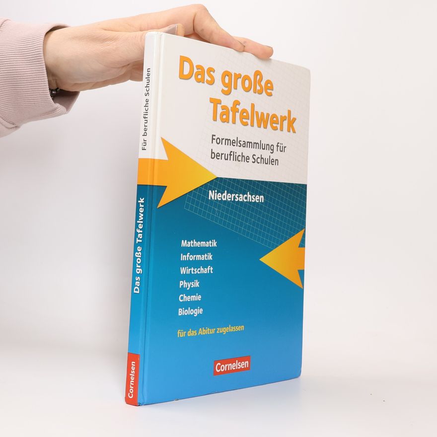 Autorenkollektiv Das große Tafelwerk für berufliche Schulen. Formelsammlung Niedersachsen - Schülerbuch