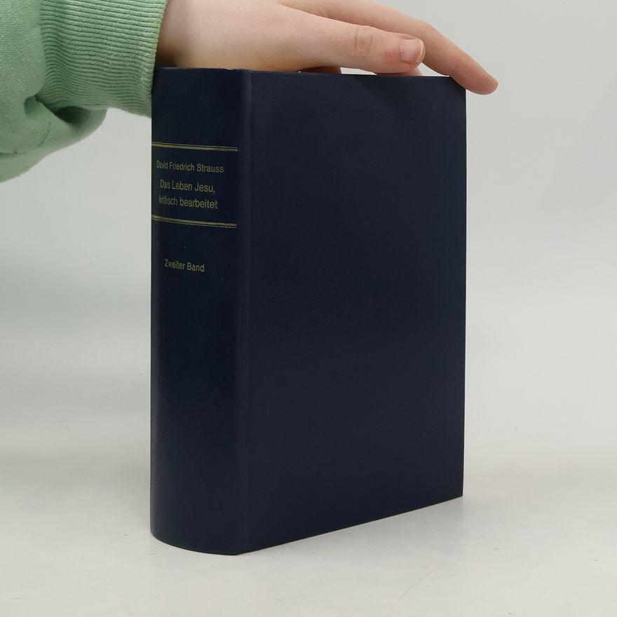 David Strauss Das Leben Jesu