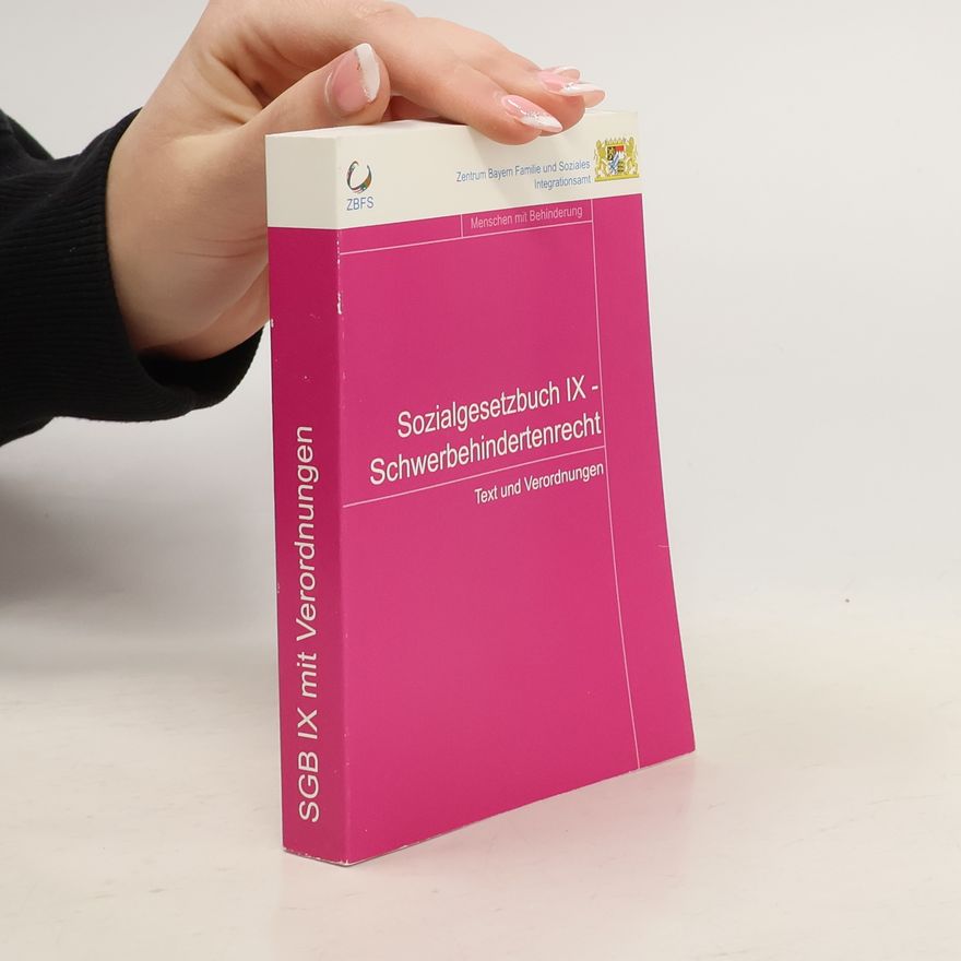 Autorenkollektiv Sozialgesetzbuch IX - Schwerbehindenrecht