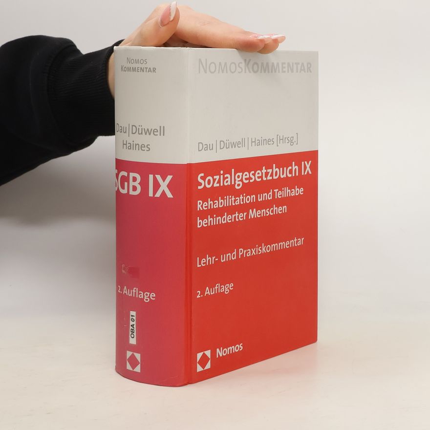Thomas Greanias Sozialgesetzbuch IX. Rehabilitation und Teilhabe behinderter Menschen