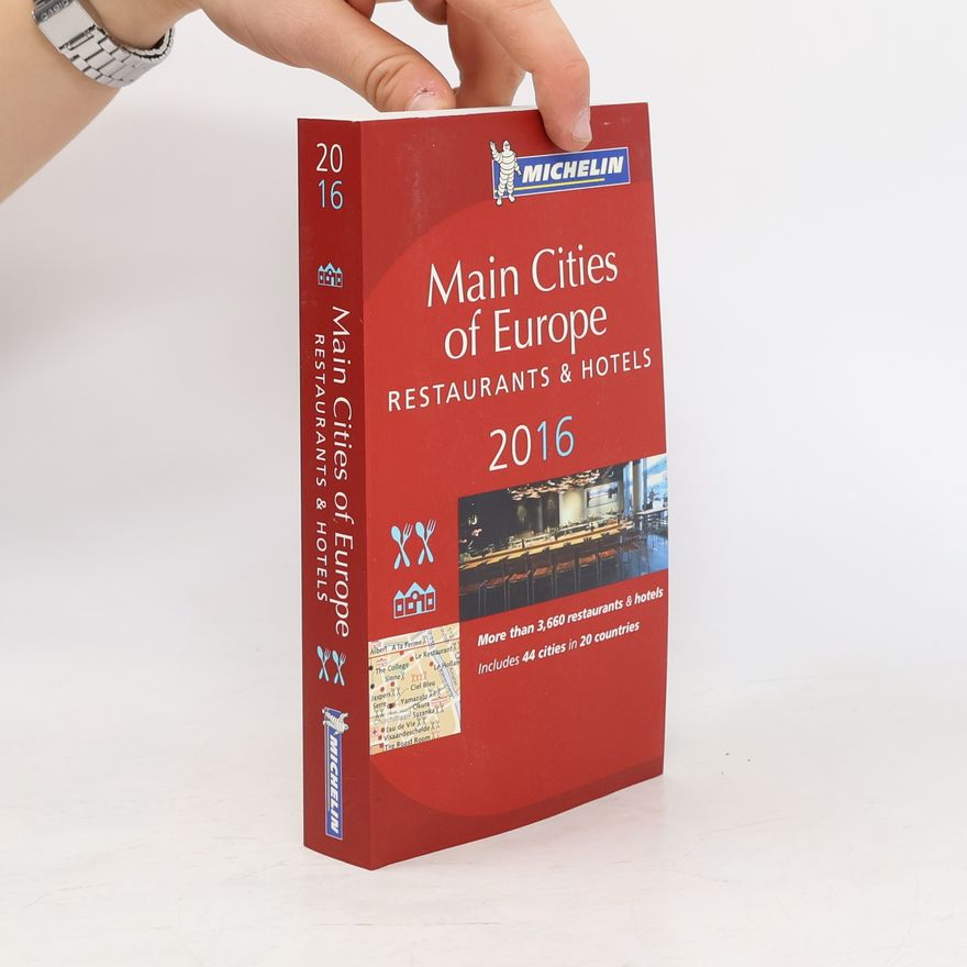 Guides Touristiques Michelin MICHELIN Main Cities of Europe 2016