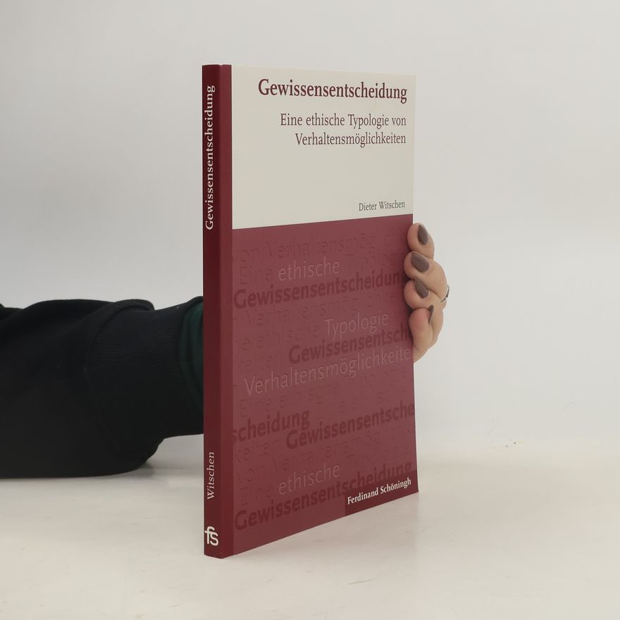 Dieter Witschen Gewissensentscheidung