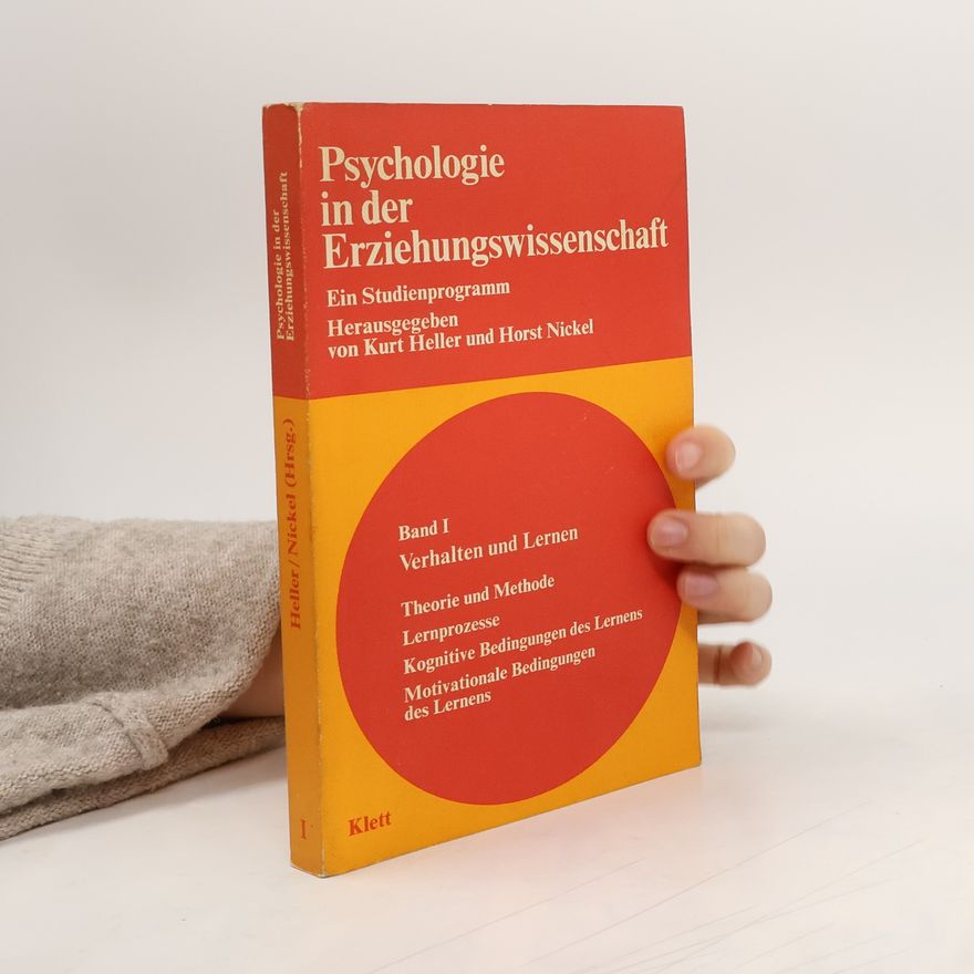 Kurt Heller Psychologie in der Erziehungswissenschaft