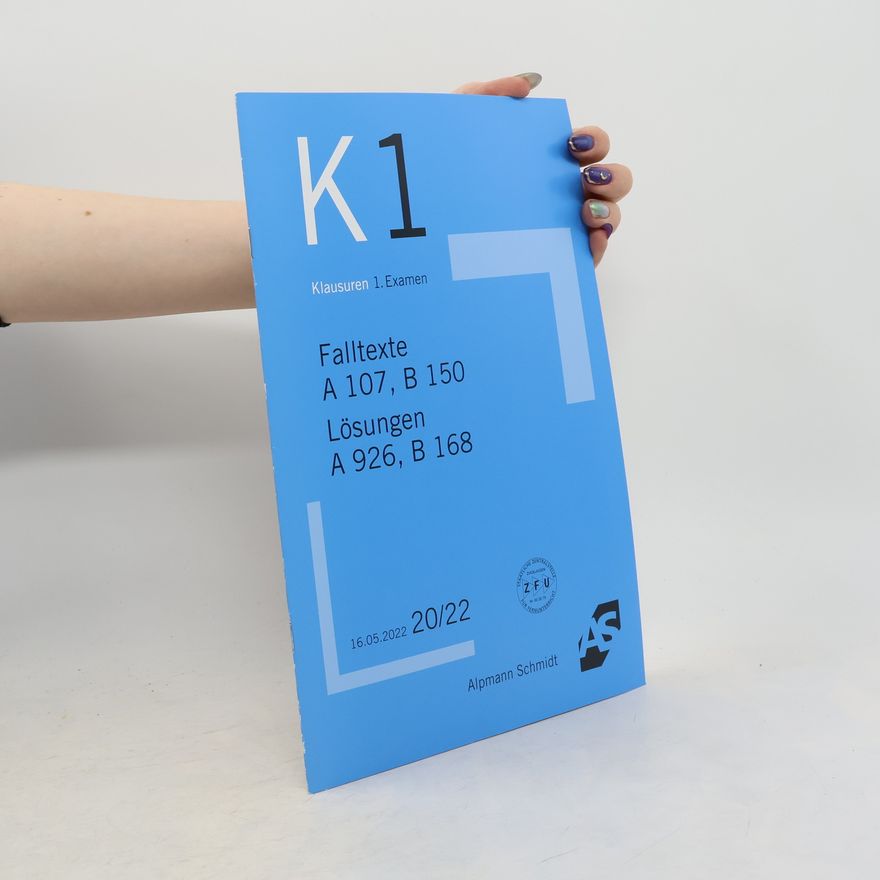 Autorenkollektiv K1 Klausuren 1. Examen