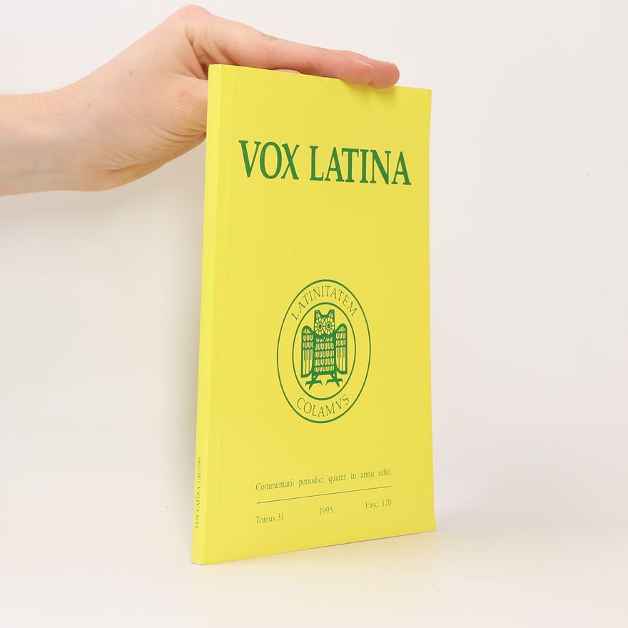 Kolektív autorov Vox latina 120/1995