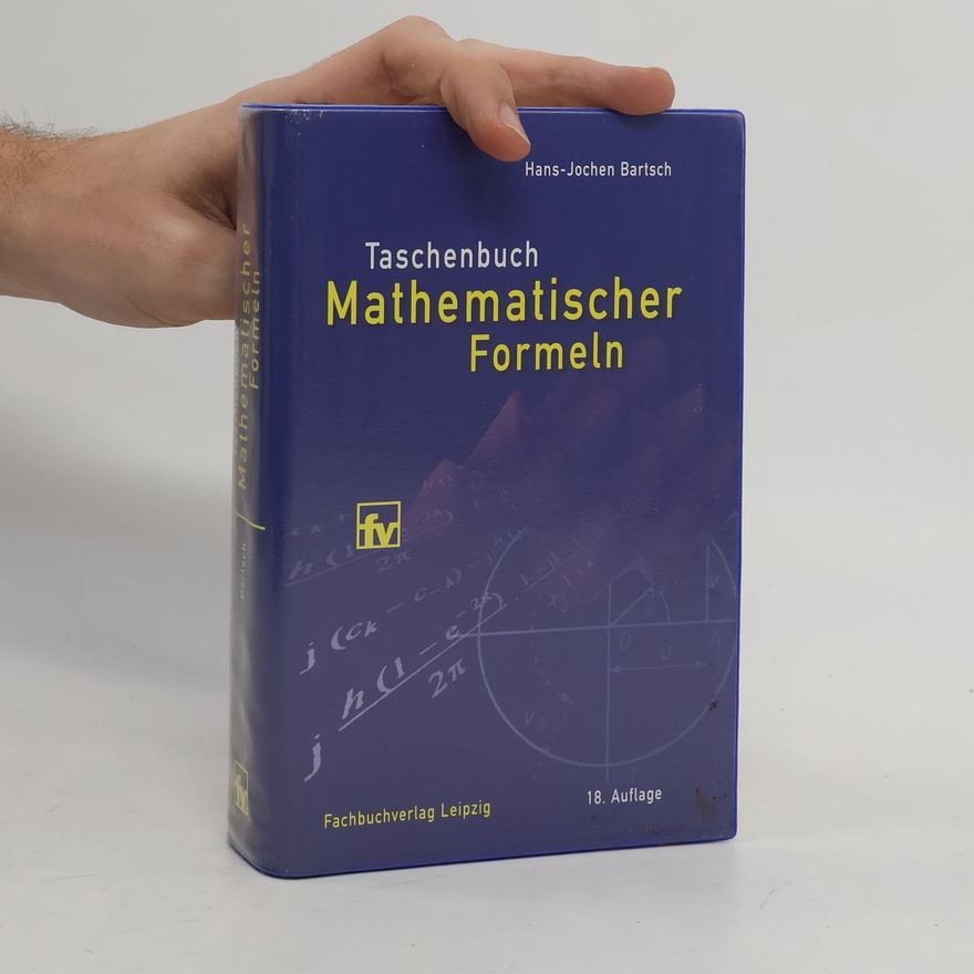 Hans Jochen Bartsch Taschenbuch mathematischer Formeln