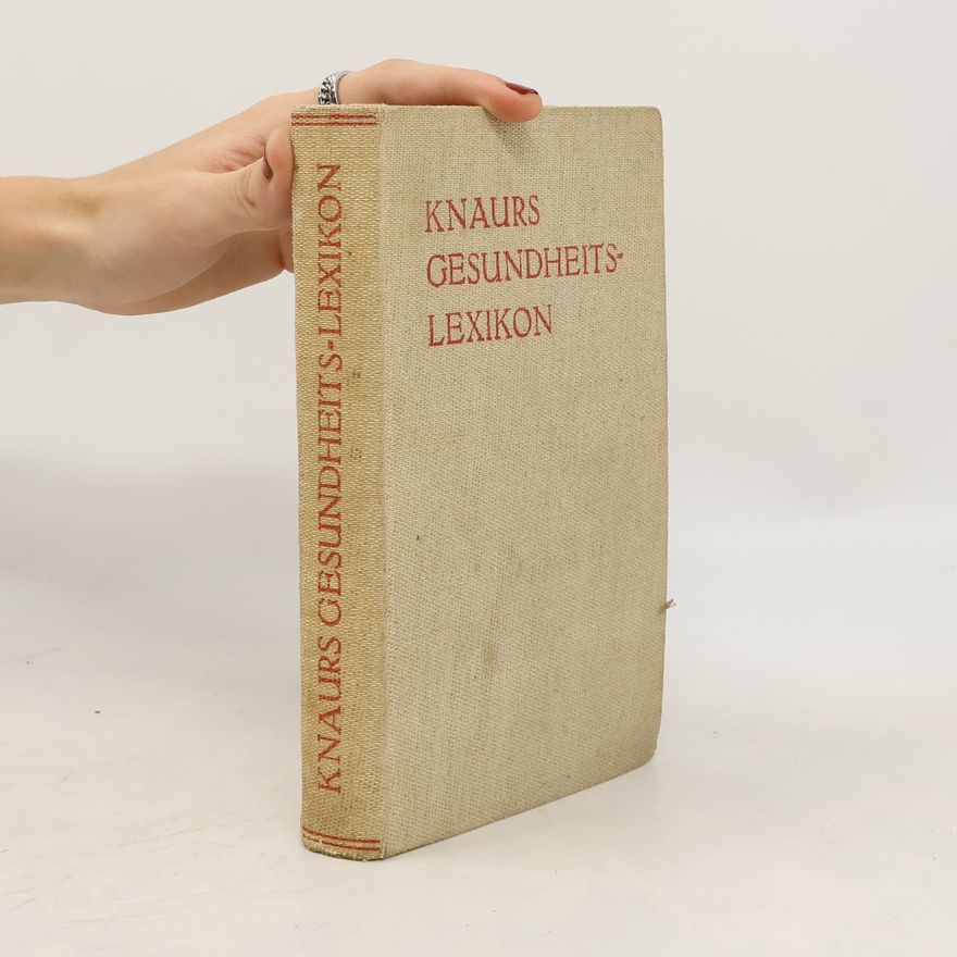 Various authors Knaurs Gesundheits Lexikon