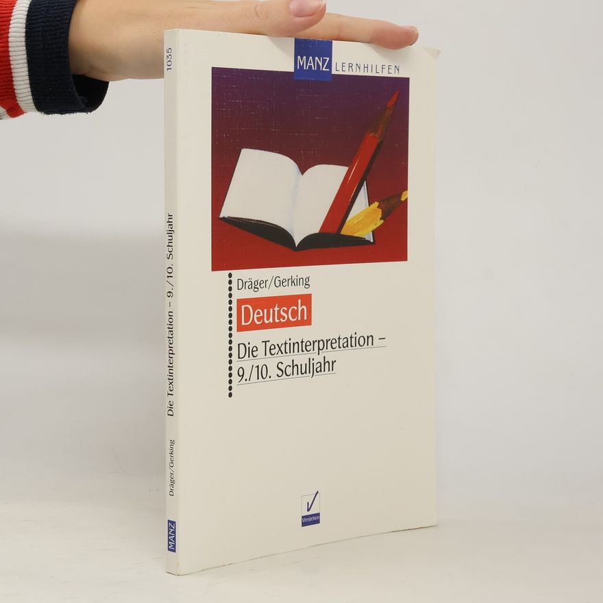 Michael Dräger Die Textinterpretation