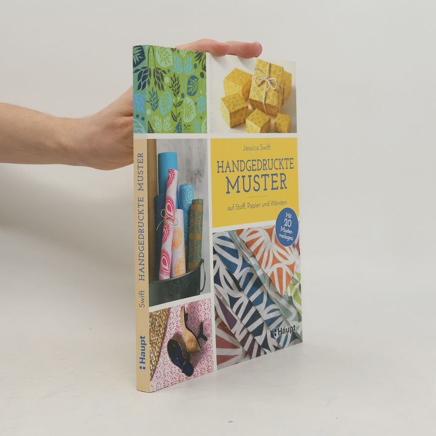 Jessica Swift Handgedruckte Muster auf Stoff, Papier und Wänden