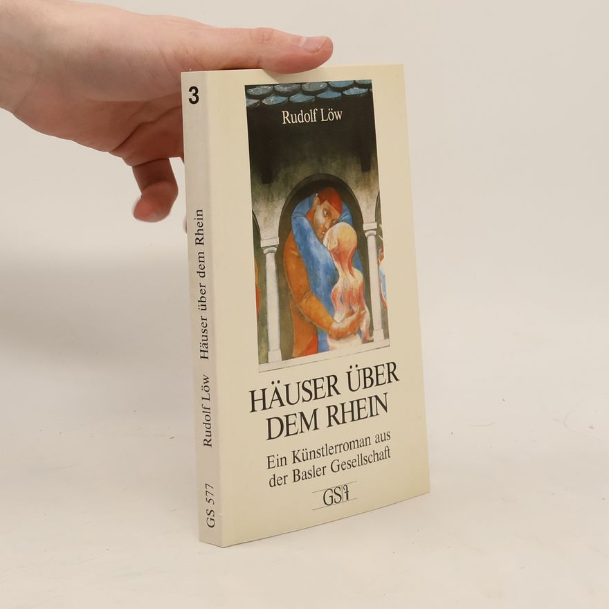 Rudolf Löw Häuser über dem Rhein