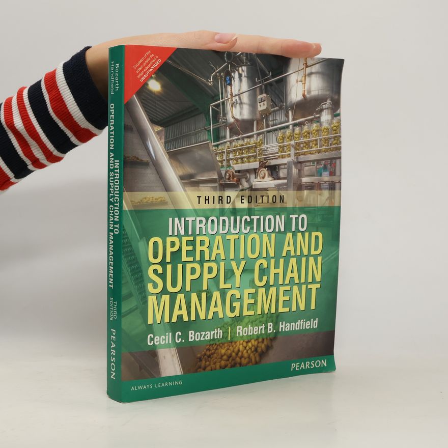 Cecil C. Bozarth Introduction to Operation and Supply Chain Management