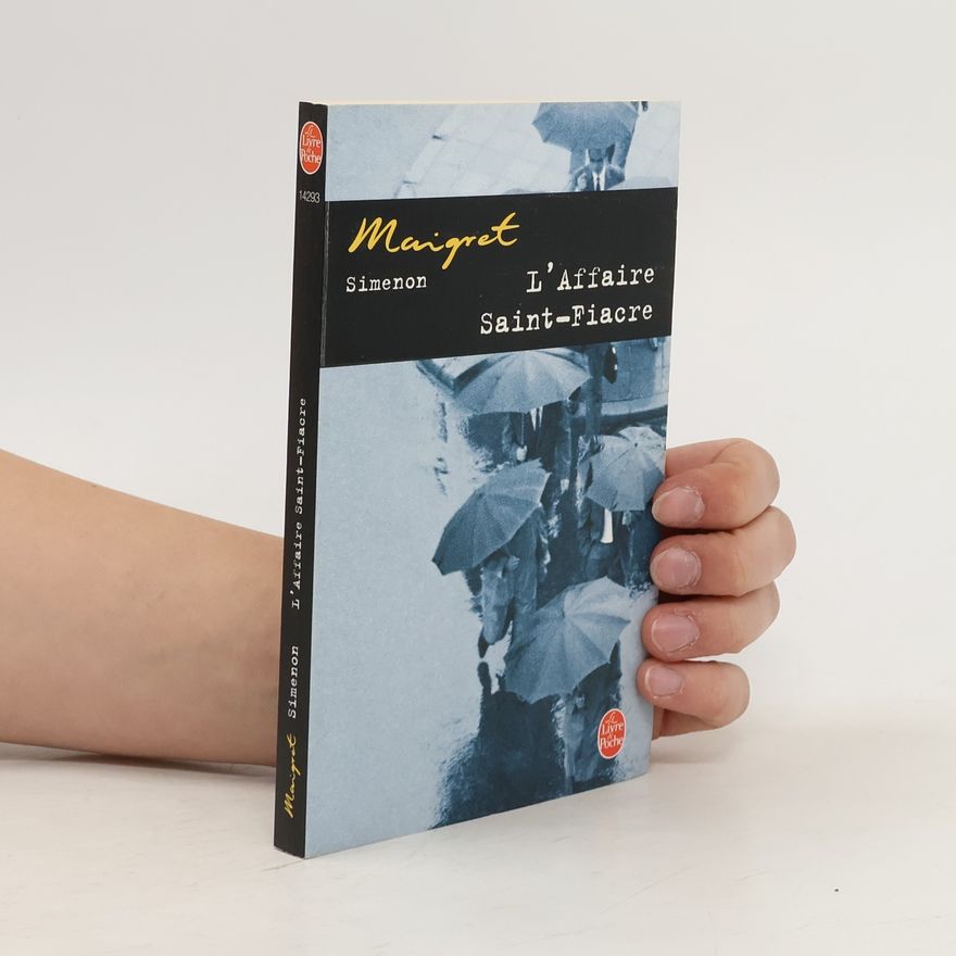 Georges Simenon L' Affaire Saint-Fiacre
