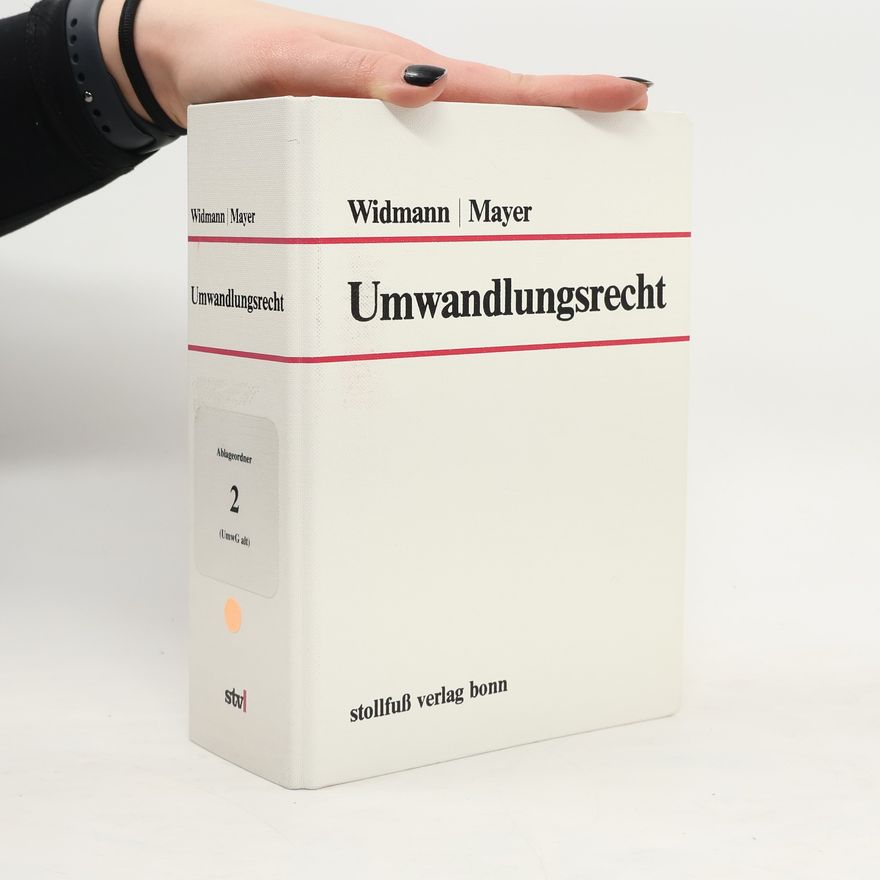 Collectif d'auteurs Umwandlungsrecht 2
