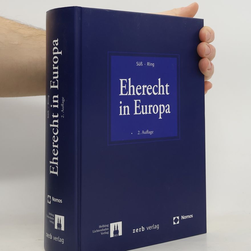 Rembert Süß Eherecht in Europa
