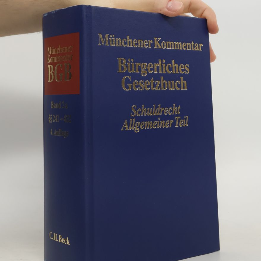 Autorenkollektiv Münchener Kommentar. Bürgerlichen Gesetzbuch