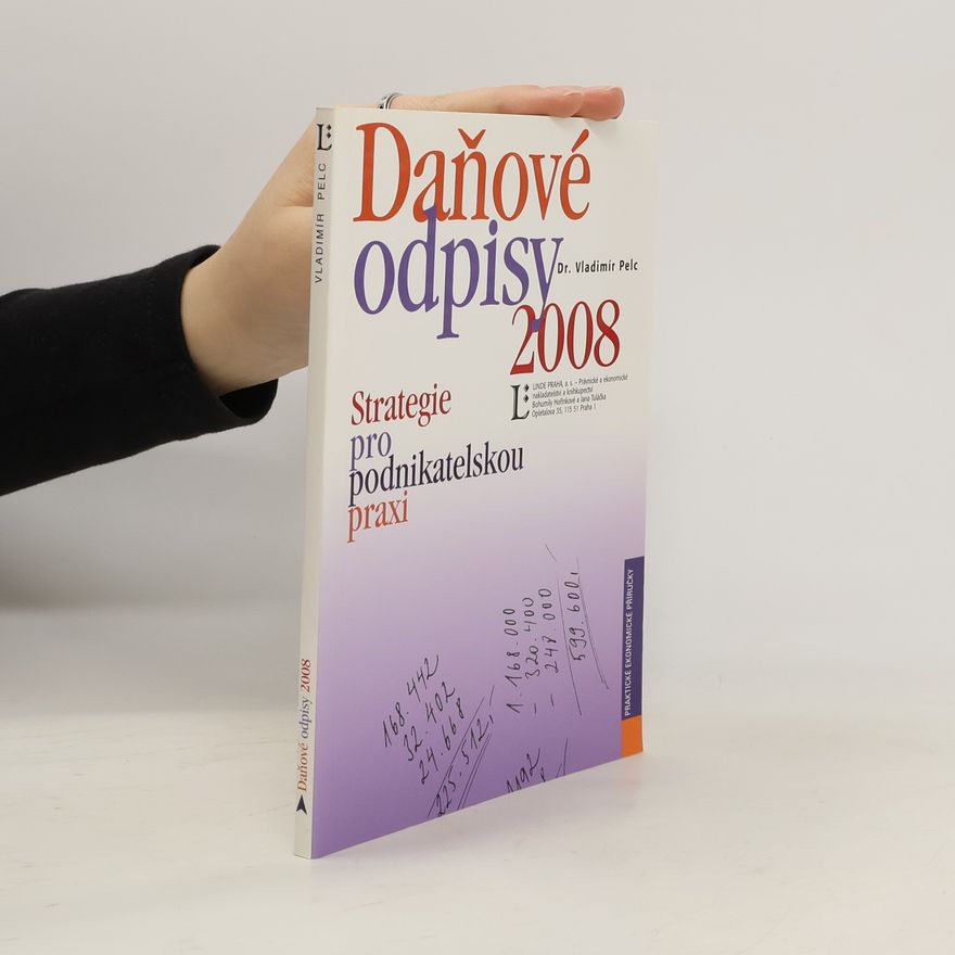 Vladimír Pelc Daňové odpisy 2008