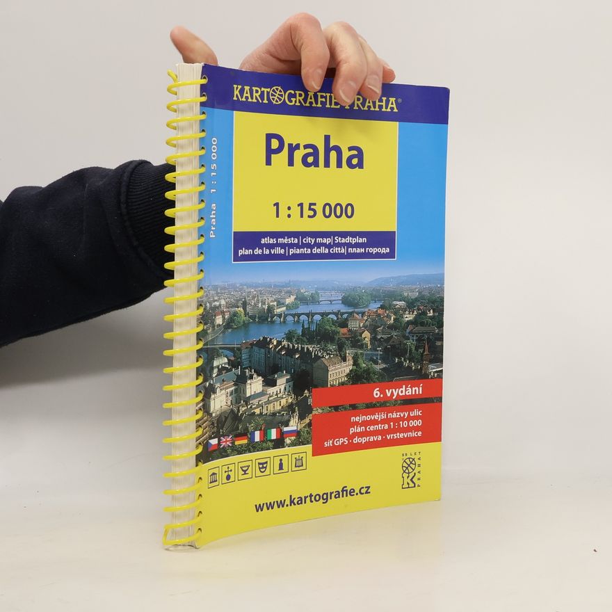 Kolektív autorov Praha atlas města 1:15 000