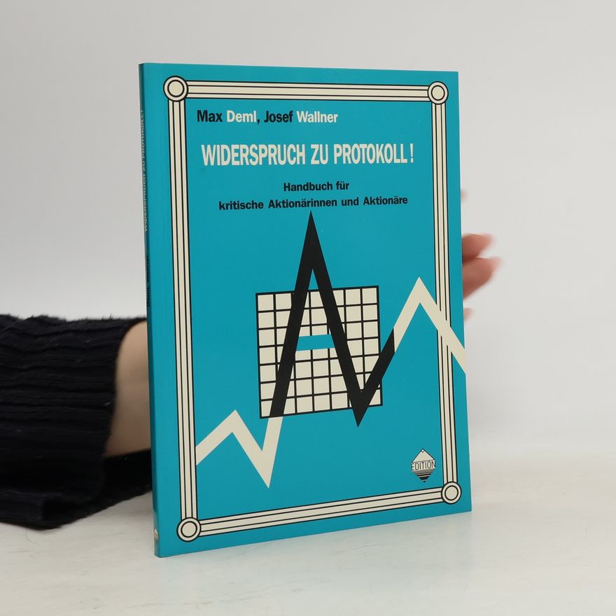 Max Deml Widerspruch zu Protokoll!