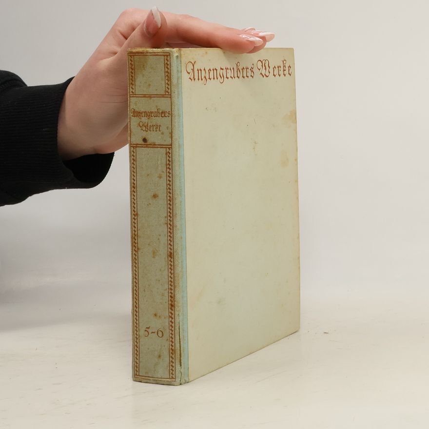 Anton Bettelheim Anzengrubers Werke 5