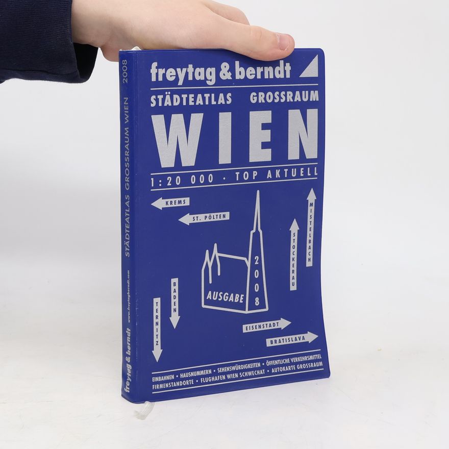 Autorenkollektiv Städtatlas Wien mit Grossraum 1:20 000