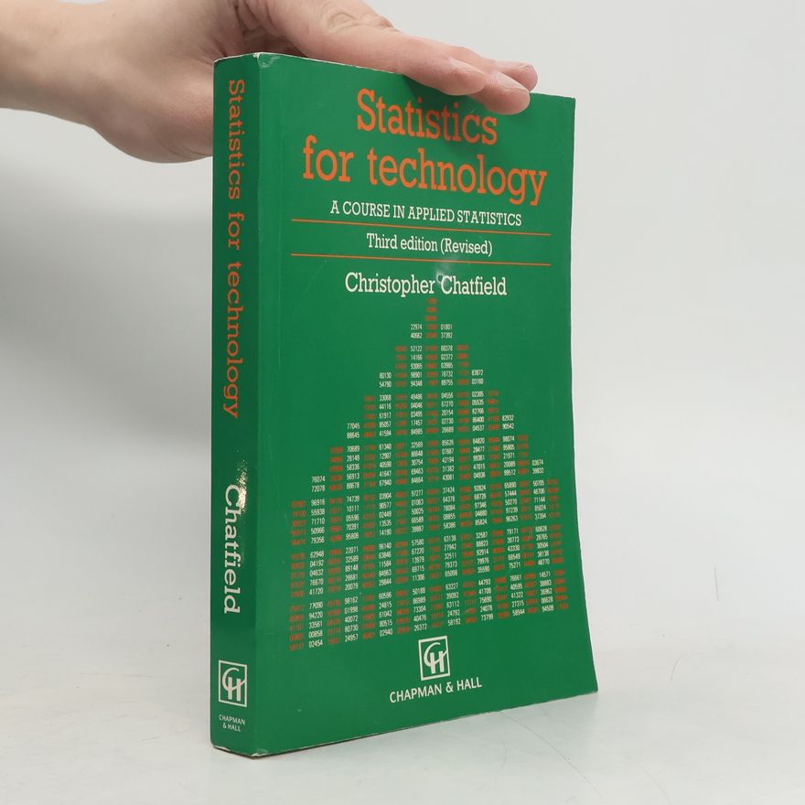 Christopher Chatfield Statistics for Technology