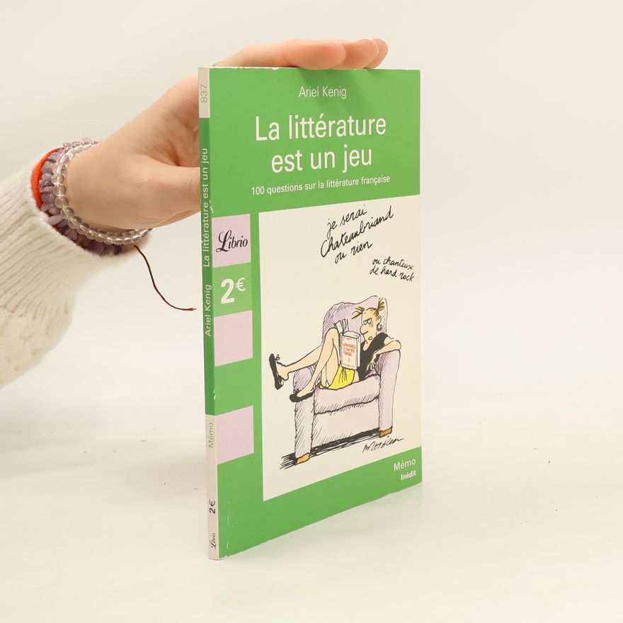 Ariel Kenig La littérature est un jeu