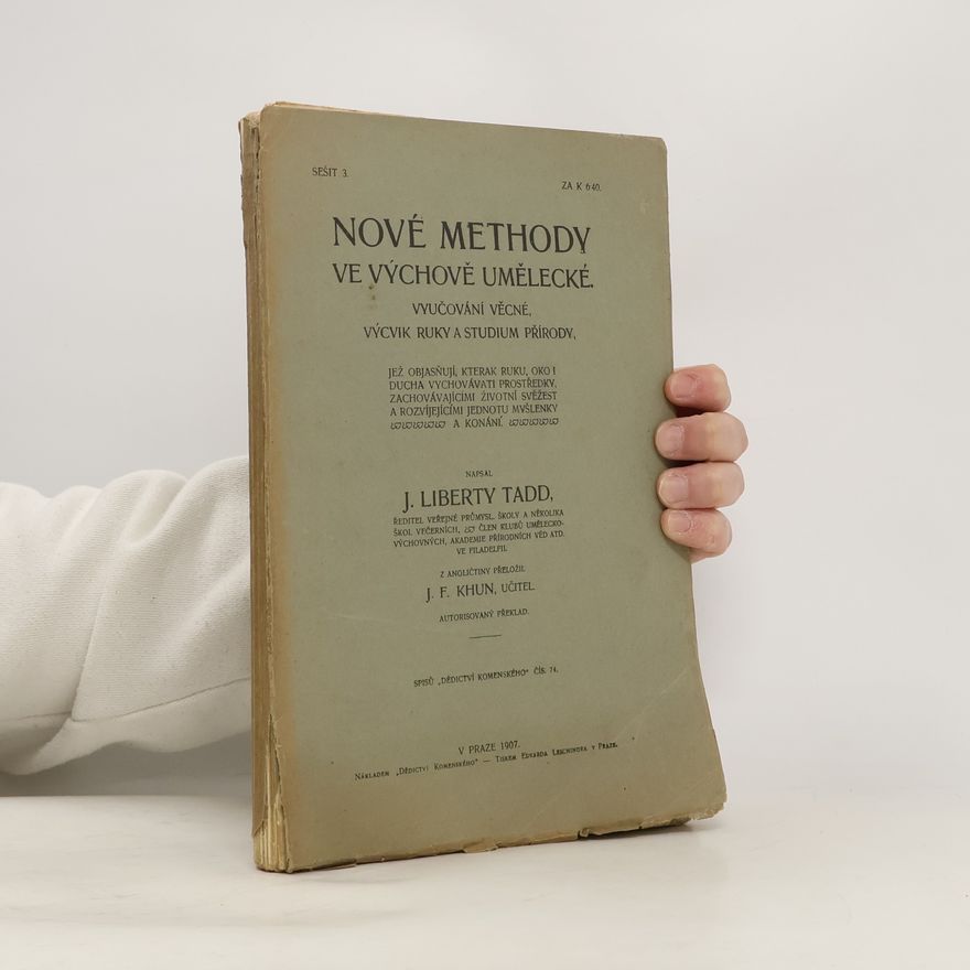 James Liberty Tadd Nové methody ve výchově umělecké