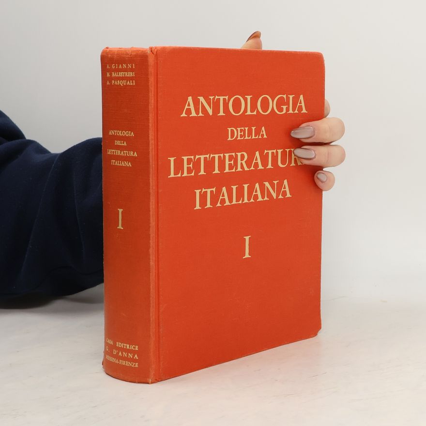 Various authors Antologia della letteratura italiana I.