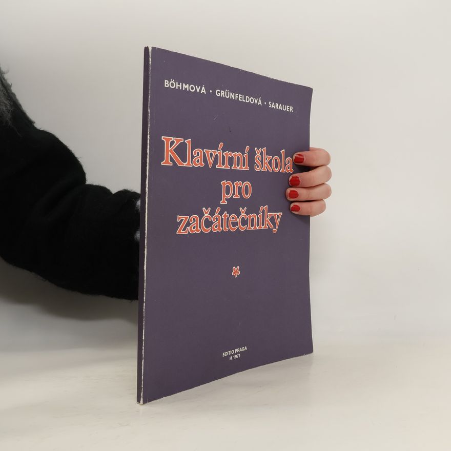 Alois Sarauer Klavírní škola pro začátečníky