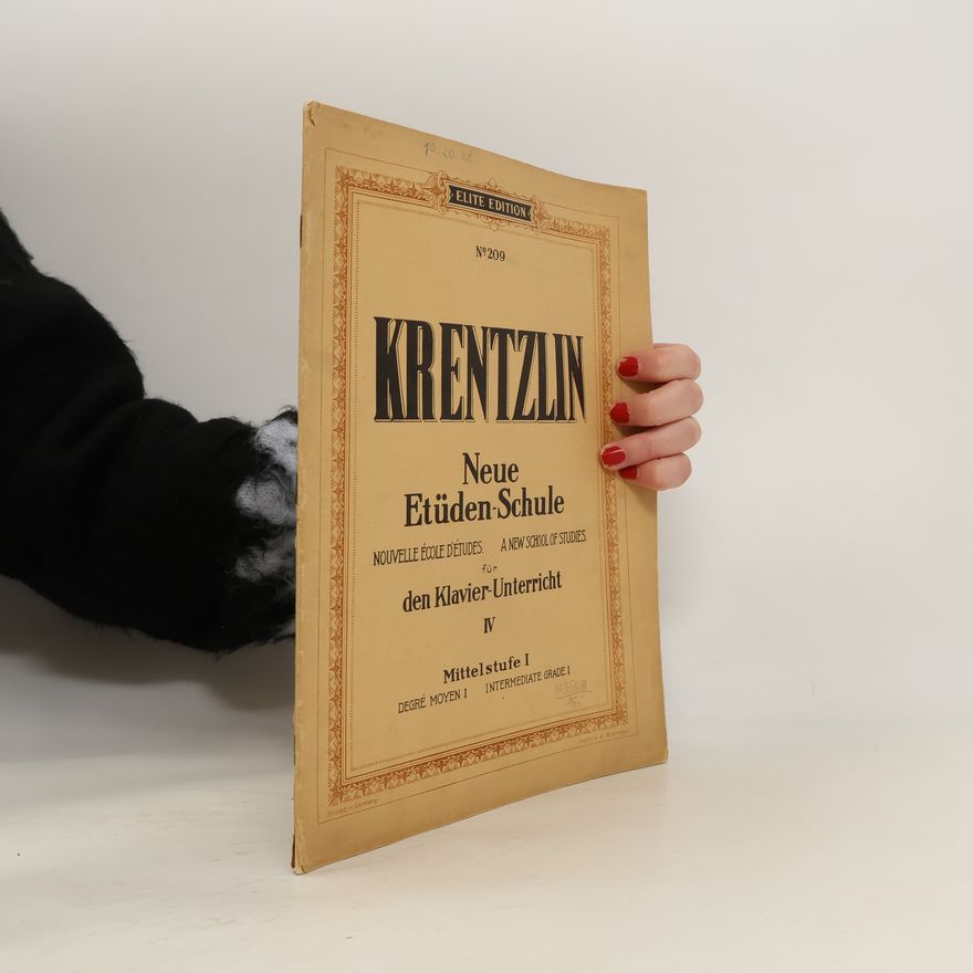 Richard Krentzlin Neue Etüden-Schule IV