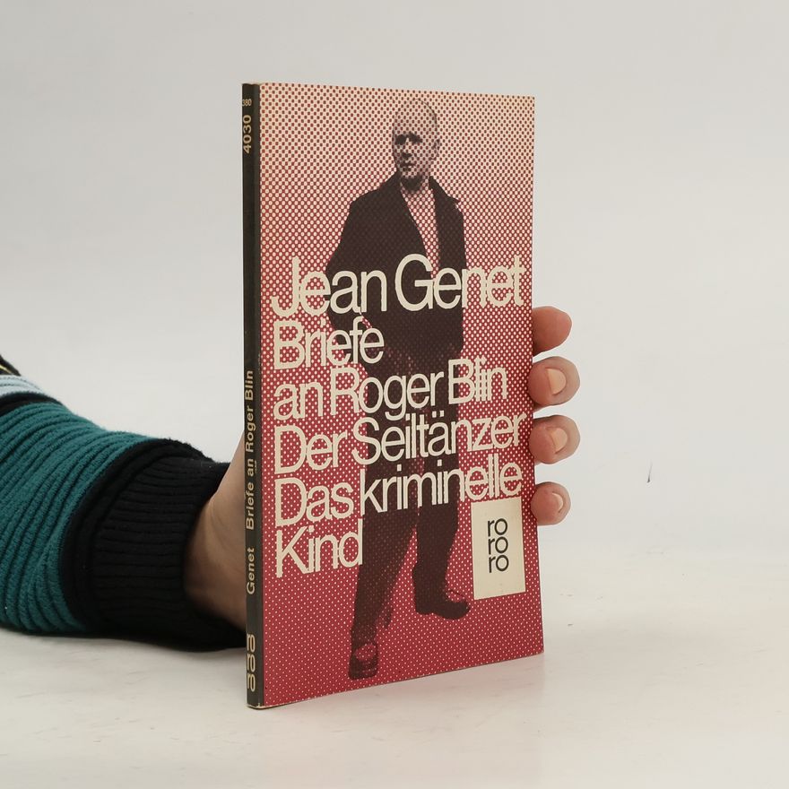 Jean Genet Briefe an Roger Blin