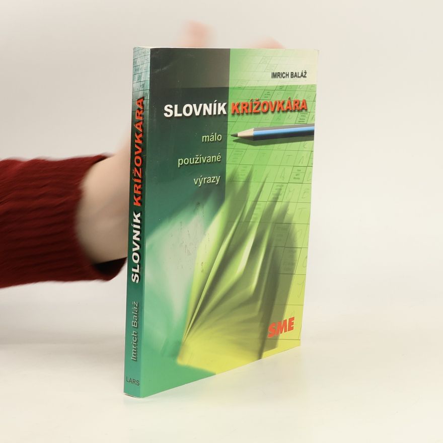 Imrich Baláž Slovník krížovkára