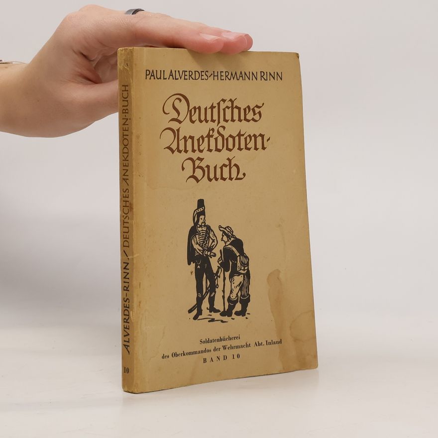 Hermann Rinn Deutsches Anekdoten Buch