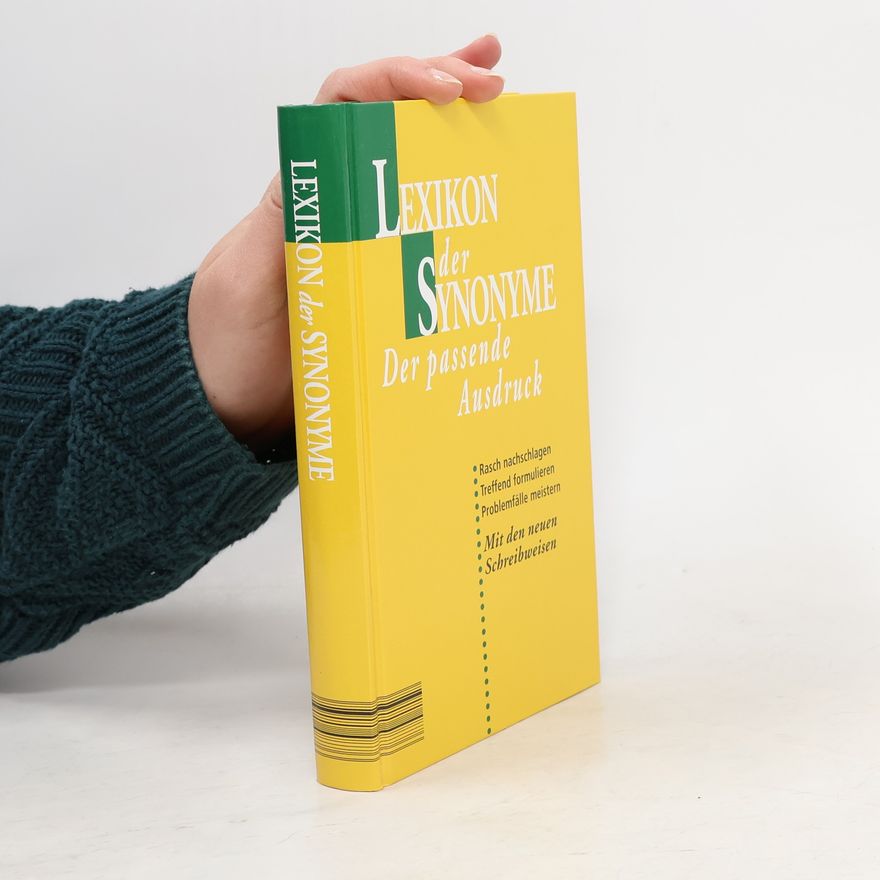 Various authors Lexikon der Synonyme. Der passende Ausdruck