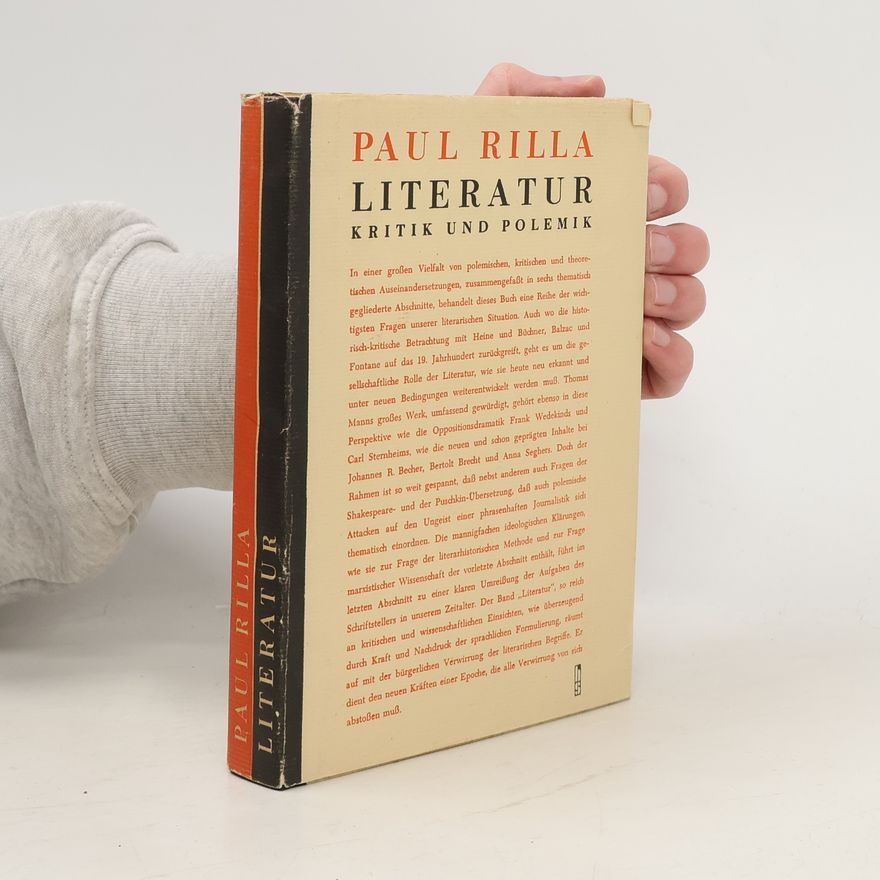 Paul Rilla Literatur. Kritik und Polemik