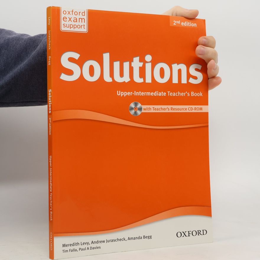 Tim Falla Solutions. Upper-intermediate Teacher's Book
