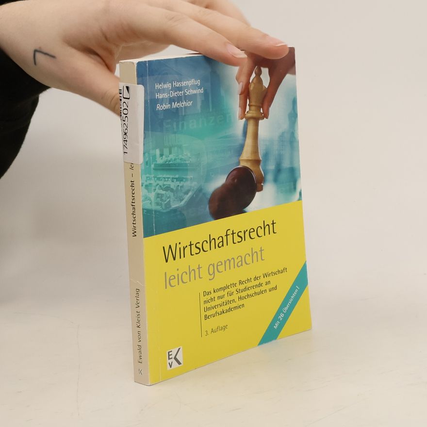 Robin Melchior Wirtschaftsrecht leicht gemacht
