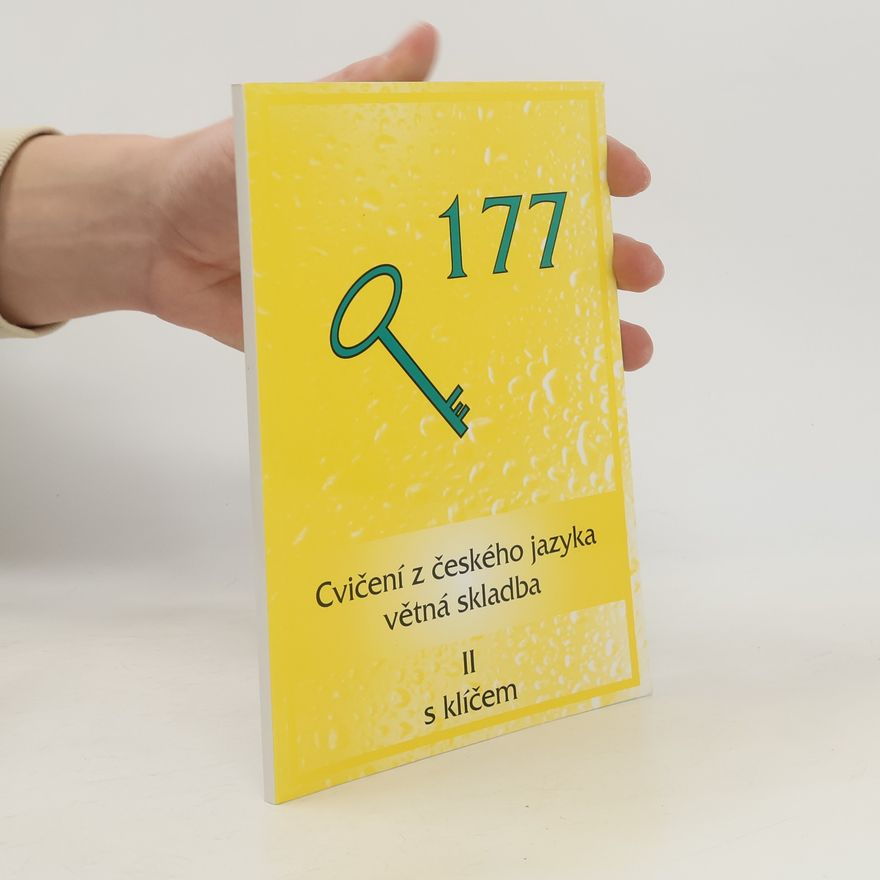 Petr Karlík 177 cvičení z českého jazyka II. větná skladba s klíčem