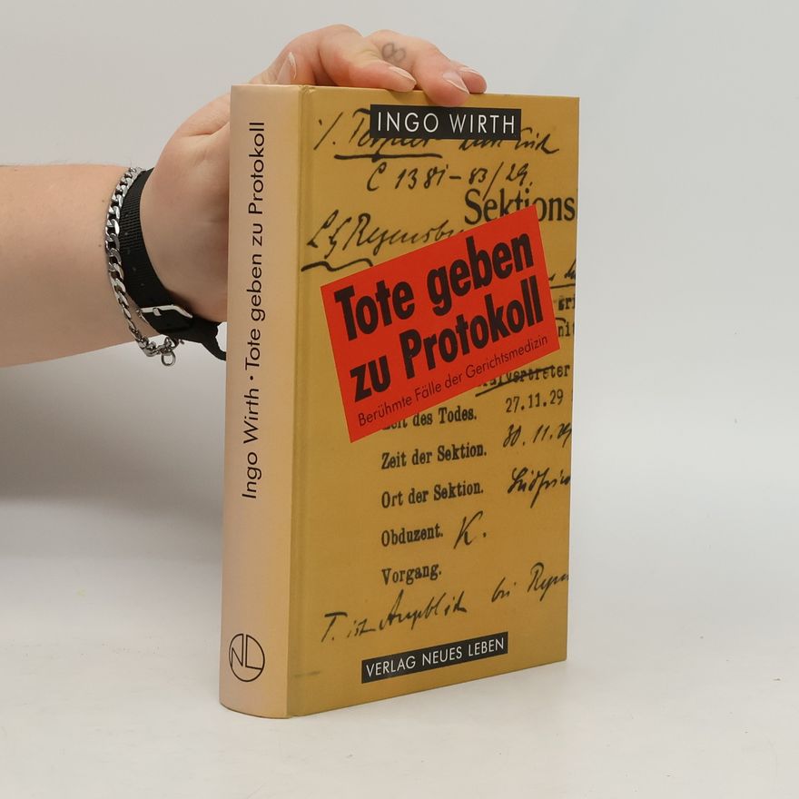 Ingo Wirth Tote geben zu Protokoll